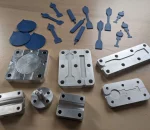 Plusieurs éprouvettes de tests
